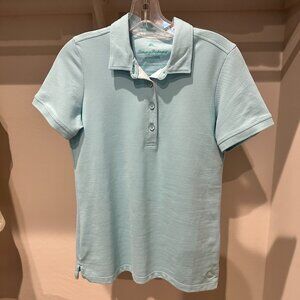 Tommy Bahama Light Blue Short Sleeve Polo S/P